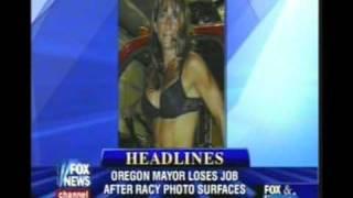 Mayor posts racy pictures on Myspace loses job