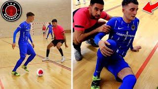 I Played in a PRO FUTSAL MATCH & I’m Now INJURED... (Football Skills & Goals)