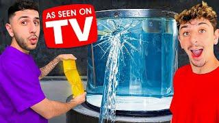 Testing As Seen On TV Products! Ft. FaZe Rug