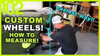 Measuring Your Car For Custom Wheels - The Secret Revealed!