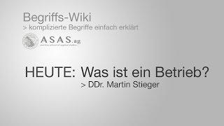 Was ist ein Betrieb?