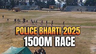 DHARAMSHALA POLICE BHARTI 1500M RACE 2 MARCH 2025