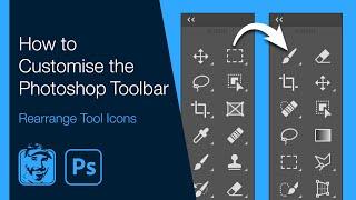 How to Customise Photoshop Toolbar (Rearrange Tool Icons)