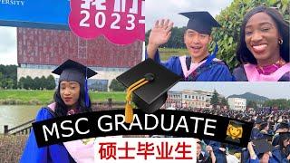 I AM FINALLY DONE WITH MY MASTERS IN CHINA  | GRADUATION CEREMONY‍