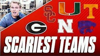 CFB's SCARIEST Teams So FAR | Georgia, Tennessee, Miami, Nebraska, USC, Kansas State