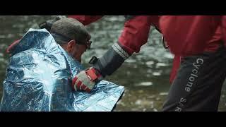 Thermarmour Emergency Blanket used by Water Rescue teams to prevent hypothermia for rescued swimmers