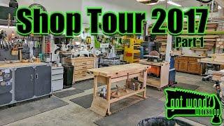 Shop Tour 2017 Part 1 - 3 Car Garage Workshop