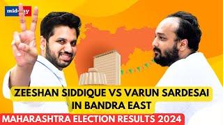 Maharashtra Election Results 2024: Zeeshan Siddique disappointed as Varun Sardesai leads