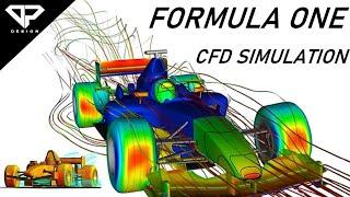 Formula one CFD Simulation Tutorial | Aerodynamics | Solidworks CFD | DP DESIGN