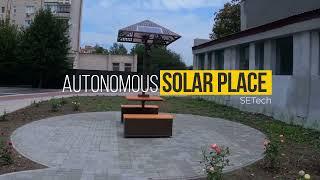 Autonomous solar gazebo - Solar Place - by SETech