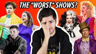 the *worst* shows I saw in 2024 | reviews of disappointing plays and musicals from the last year