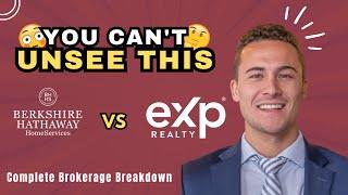 eXp Realty vs Berkshire Hathaway In-Depth Comparison 2023 [Complete Brokerage Breakdown)