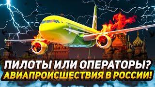 Шок! Пилоты или операторы? Авиапроисшествия в России и мире!