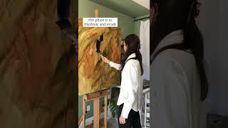 Soothing painting process #arttimelapse #artist #satisfyingart #peaceful