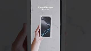 iPhone 16 Pro Max Unboxing #tech #iphone #unboxing