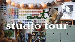 ART STUDIO TOUR ･. cozy aesthetics