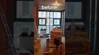 before and after... living room