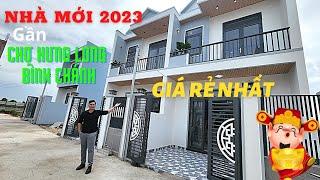 Nhà đẹp Bình Chánh 2023 giá rẻ nhận nhà ngay đón Tết Quý Mão | Nhà bình chánh giá rẻ