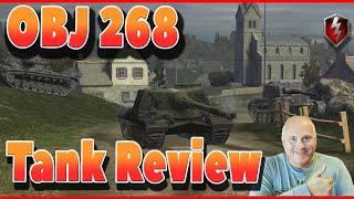 OBJ268 Full Tank Review Soviet Tier 10 TD WOT Blitz | Littlefinger on World of Tanks Blitz