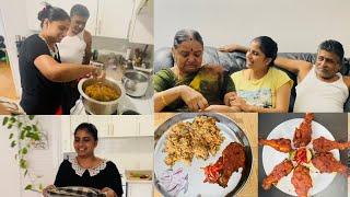 Amma Appa’s Last Weekend in Canada  | Emotional video | I prepared mutton biriyani & Tandoori