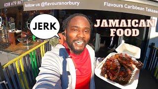 Insane Jamaican Jerk Chicken With Mac and Cheese! Street Food