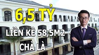 Thiết Kế Thực Tế Liền Kề 58,5 m2 Phân Khu Chà Là Vinhomes Ocean Park 2 The Empire