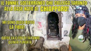 IL TUNNEL SOTTERRANEO SEGRETO VERSO LA BASE NATO DI TARANTO CHIAPPARO!