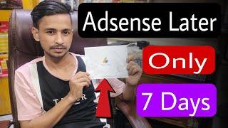 Google Adsense Pin Receive Only 7 Days  | Tech 100M