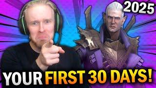 ULTIMATE BEGINNER GUIDE for Your First 30 Days in RAID Shadow Legends (2025)