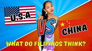 US Versus CHINA - Who's Better For The Philippines?