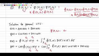 Solution to linear time-varying systems