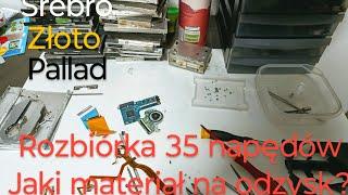 Rozbiórka 35 napędów. Jaki materiał na odzysk złota?