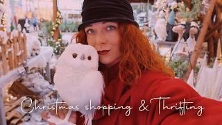 Come Christmas Shopping & Vintage Thrifting With Me 