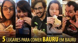 5 lugares para comer Bauru em Bauru!