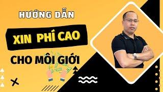 Chiến thuật xin phí môi giới cao | học bất động sản | sách nói về môi giới | Hoàng Realtor