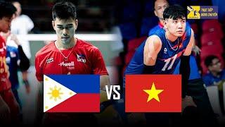 Full HD | Philippines vs Vietnam | Bryan Bagunas vs. Ngọc Thuân - Men's SEA V.Leagu