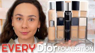 I tested EVERY Dior Foundation..what you should know before you buy ‍️