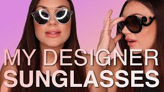 MY ENTIRE DESIGNER SUNGLASSES COLLECTION - GUCCI, CELINE, DIOR, FENDI & MORE!