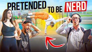 Elite Gymnast Pretended to be a NERD | PRANK