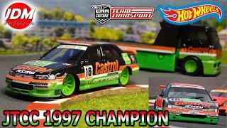 Hot Wheels Honda Castrol Mugen Accord ホンダ カストロール 無限アコード  Team Transport JTCC 1997 Champion review