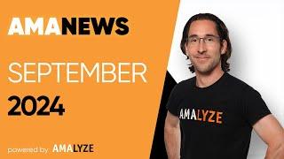 AMAnews SEPTEMBER 2024 Amazon SEO PPC Marktplatz Neuigkeiten von AMALYZE inkl GPSR Verordnung