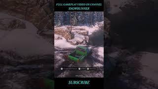 Epic River Rescue! Recovering a Stuck Truck in Snowrunner  |#gamewalkthrough  #snowrunner #gaming