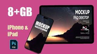 8+ GB iPhone and iPad Download In PSD Files |Noreen Graphics|