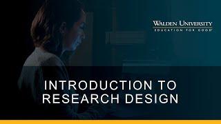 Introduction to Research Design