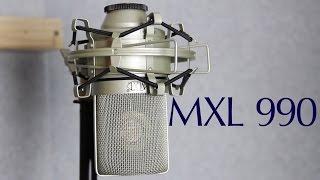 MXL 990 Review & Demo as Vocal Microphone