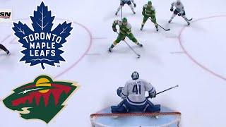 Toronto Maple Leafs VS Minnesota Wild NOV 4 24 w/Superbman