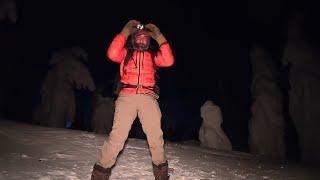 Winter Cowboy Snow Camping In Alaska Van & Northern Lights Part 4