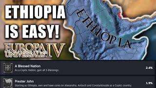 Ethiopia Has The Most Fun Start in EU4 1.37 | Prester John &  A Blessed Nation Achievements