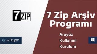 7 Zip ( Win-rar alternatif ) Nasıl kullanılır ?