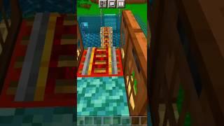 Small Water Slide in Minecraft! #shorts #minecraftpe #viral #minecraft #ytshorts #waterslide #short